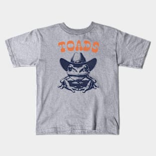 Toads Western Rodeo Toad Kids T-Shirt